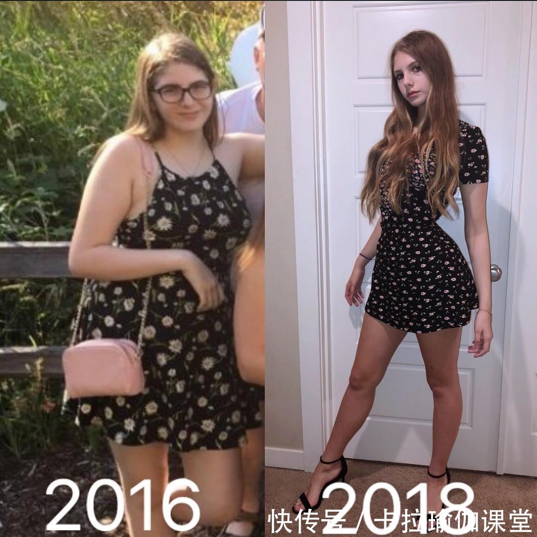 身材|从195斤胖妹到美少女,她减了70斤,身材堪比超模,教你来减