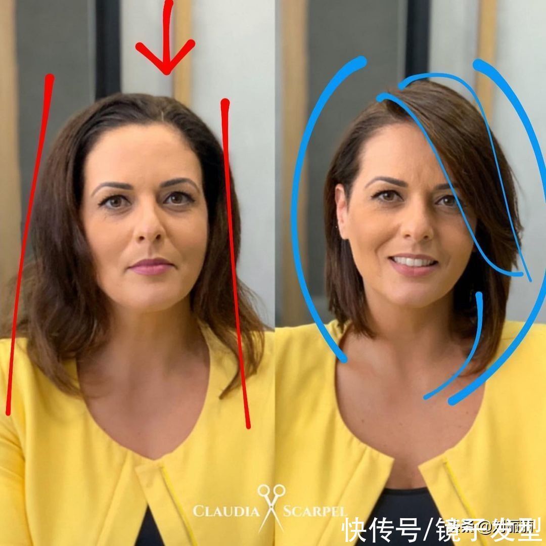 剪短 发型这样换,效果就是不一样,美到就像变个人