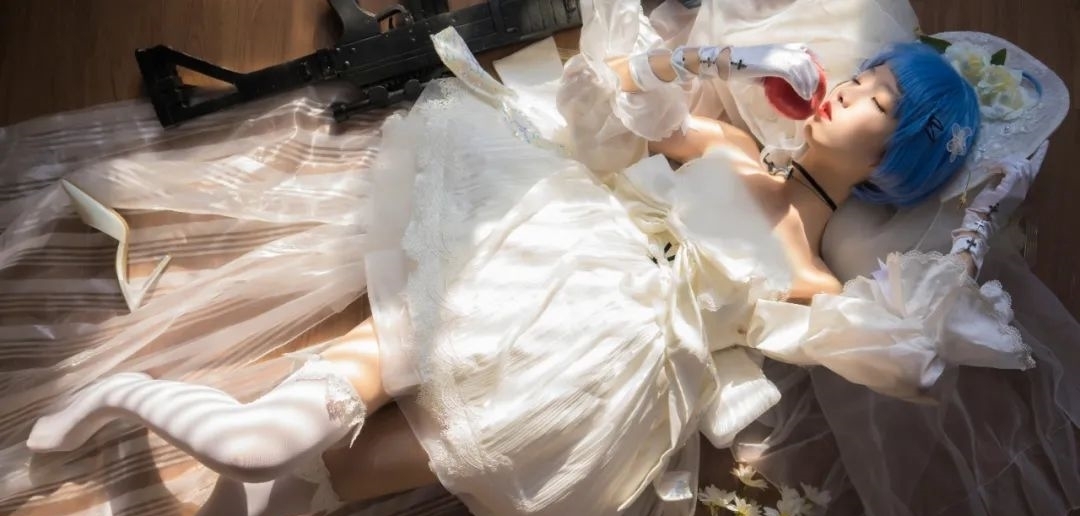 少女前线|cos:少女前线花嫁cos正片,指挥官,准备战斗吧