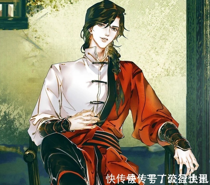 超轻粘土|大佬用“泥巴”捏出漫画版花城,手艺分女娲娘娘一半可好