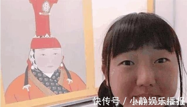 故宫|日本女孩游故宫时发现一幅壁画,看后顿时愣住:这女孩难道不是我