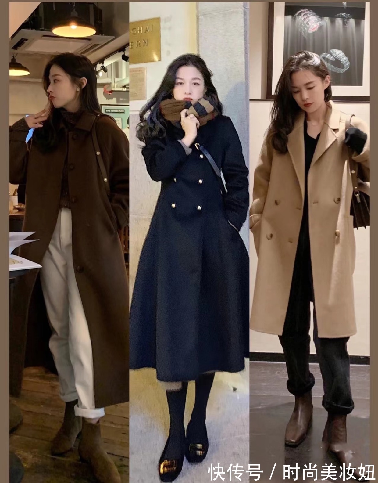 穿搭|1米58的小个子就该这样穿,保暖不臃肿,照着穿显高又时髦洋气