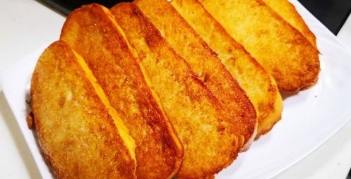 不费|炸馒头片时,直接下锅炸就废了,这样做,既简单又香脆,还不费油