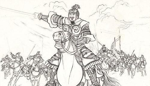 成语!此人堪称史上第一猛将,上百斤铁枪挥动如风,与一成语有关