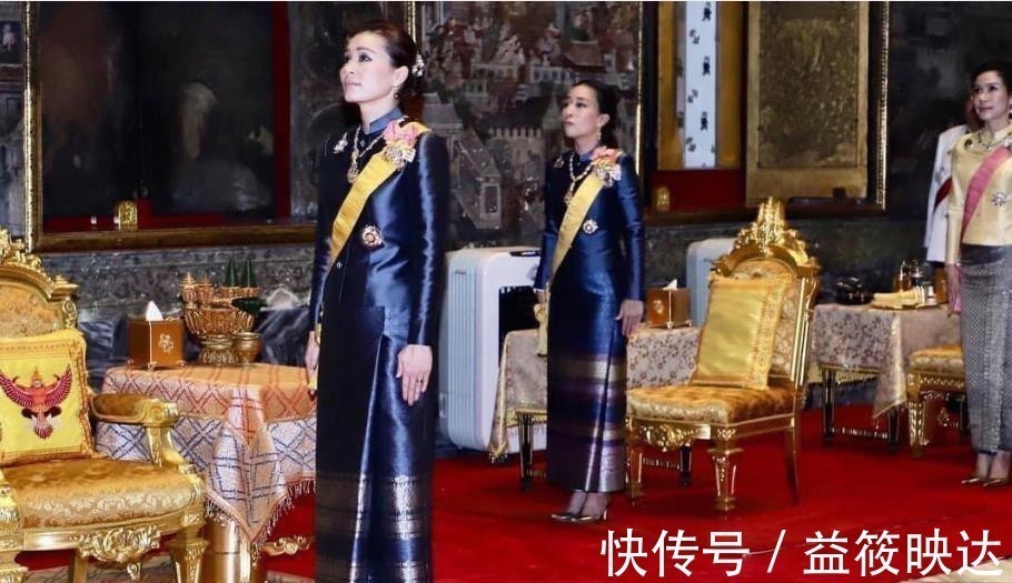 贵妃&苏提达和诗妮娜微笑互动,存在感大增的贵妃,还上了王室合集照