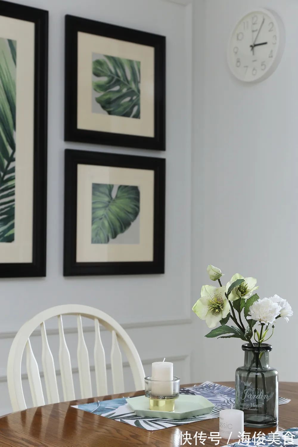 美式|127㎡现代美式,安静优雅的空间,成熟+浪漫的布置,稳重舒适