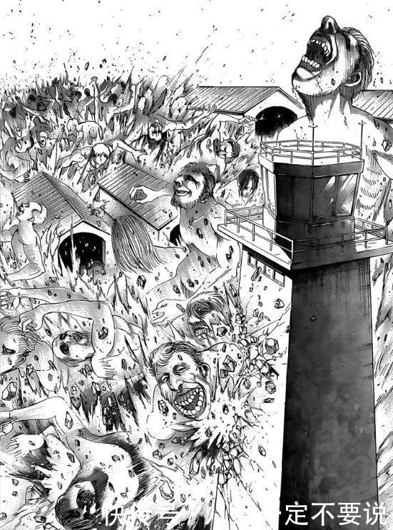 阿克曼|破防了,阿尔敏被艾伦击碎头盖骨,三爷冲进巨人嘴里斩杀艾伦