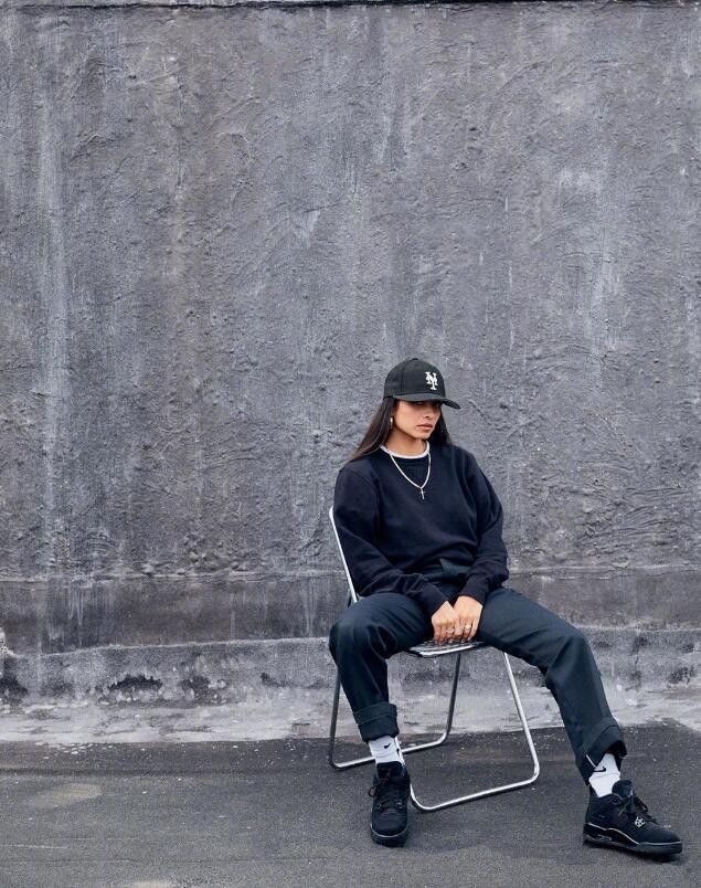 高跟鞋|街头感纽约时尚博主Danie 欧美运动风穿搭范本