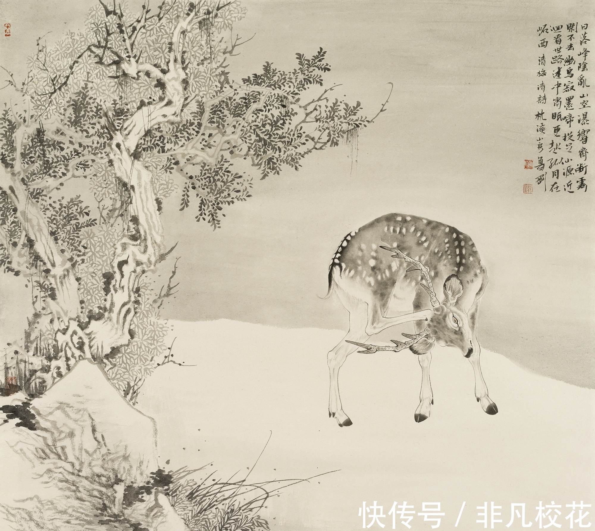 鲁刚&「直击书画」鲁刚工笔画,以境生意,以笔墨造境