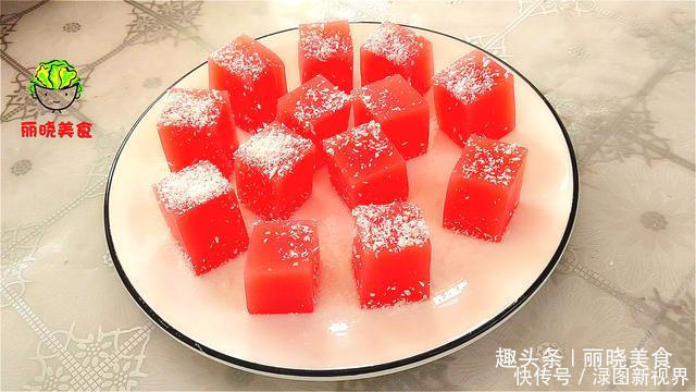 西瓜|西瓜别直接吃了,教你最过瘾吃法,简单又好看,上桌全家都抢着吃