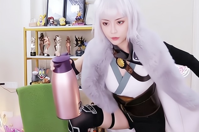 官方|斗魚主播cos白月魁, 雖然效果奇佳, 但是卻遭官方“閉嘴”敬告