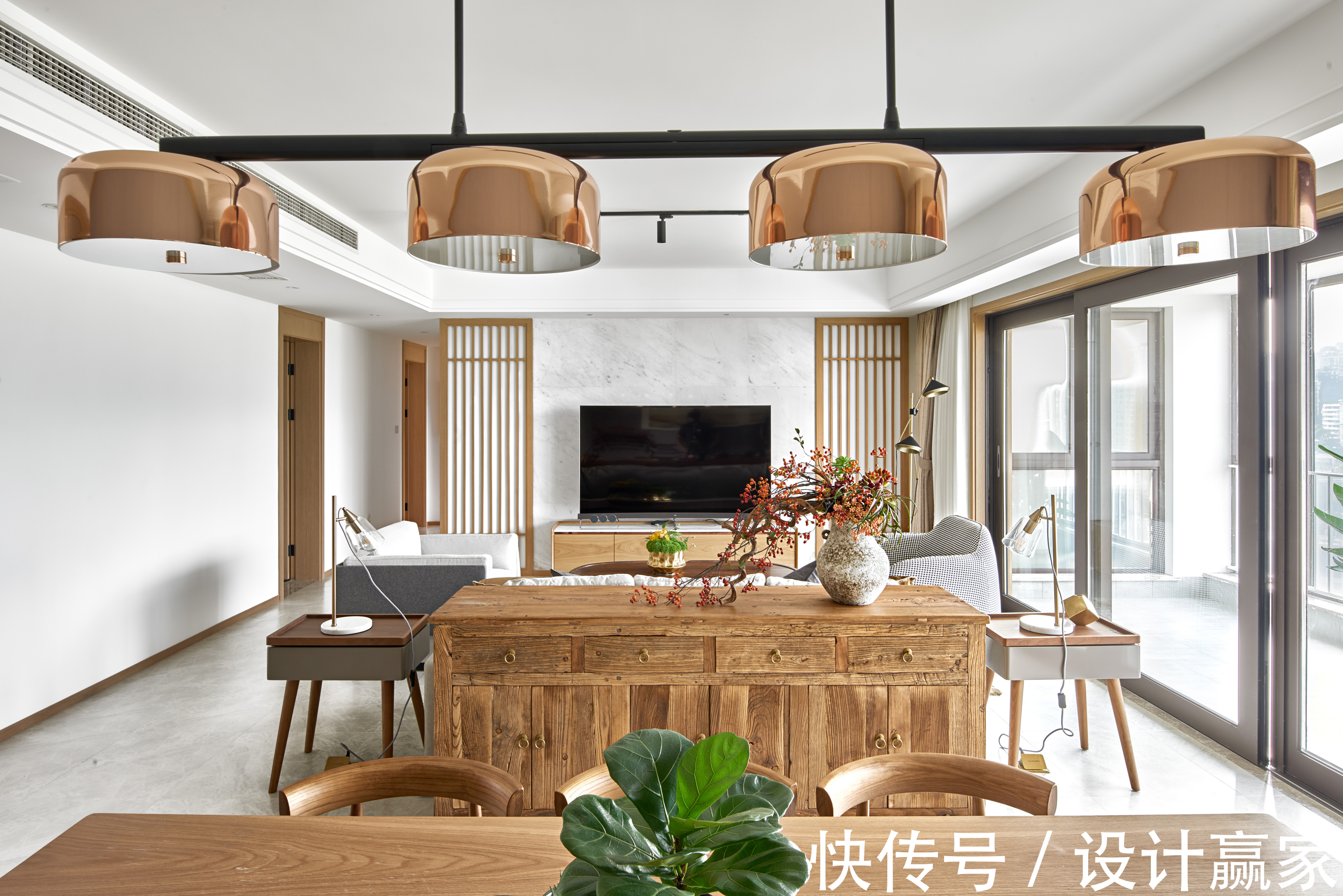 木质|162㎡新中式，现代而高级的家居体验，美得让人心醉