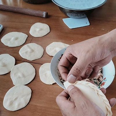 细砂糖|一次醒发咖喱鲜肉包