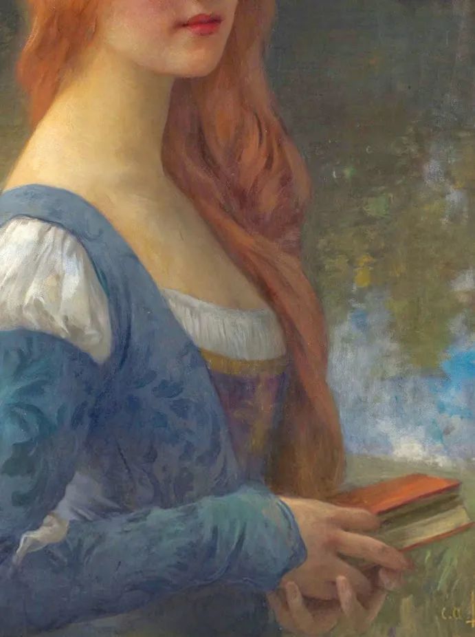 粉红玫瑰@法国画家 查尔斯笔下的仙女,用“风华绝代”形容,真不为过