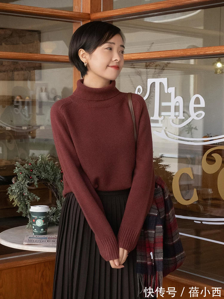 搭配 今年还是穿“毛衣”最时髦,搭配半身裙知性优雅,直筒裤简约高级