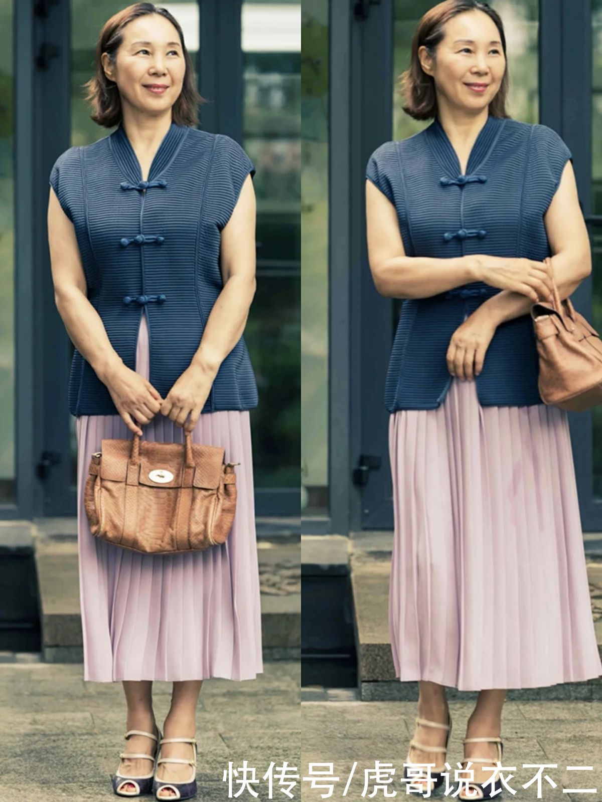 微胖|微胖奶奶懂搭配更优雅，时髦精的穿搭经验来了，优雅藏肉又显气质