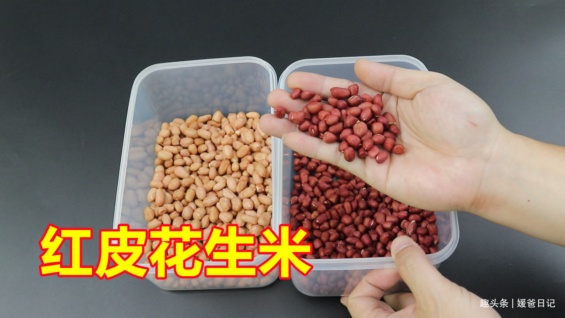 红皮花生米和白皮花生米,哪一个更有营养好多人不懂,长见识了