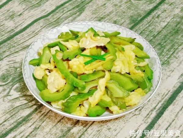 降血糖|#我为奥运出食力#苦瓜炒鸡蛋