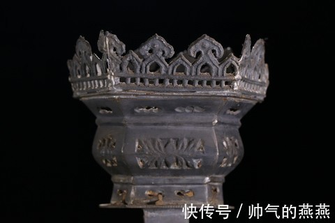 锡质&清代锡质烛台一对 、