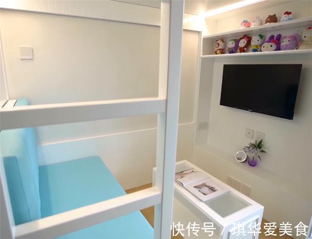 玄关|香港90后姑娘挤在8㎡小家,空间能省则省,蜗居生活虽逼仄却乐观