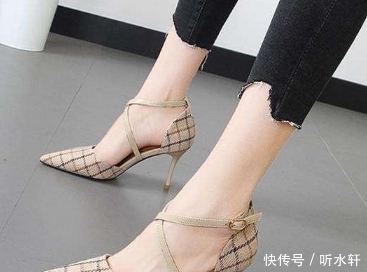 尖头|尖头细高跟具有百搭的效果,让你光泽夺目而又温馨