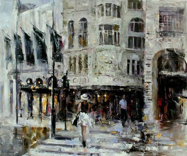 艺术学院！奔放的心：俄罗斯女画家安捷利卡超凡脱俗、别具一格的油画作品