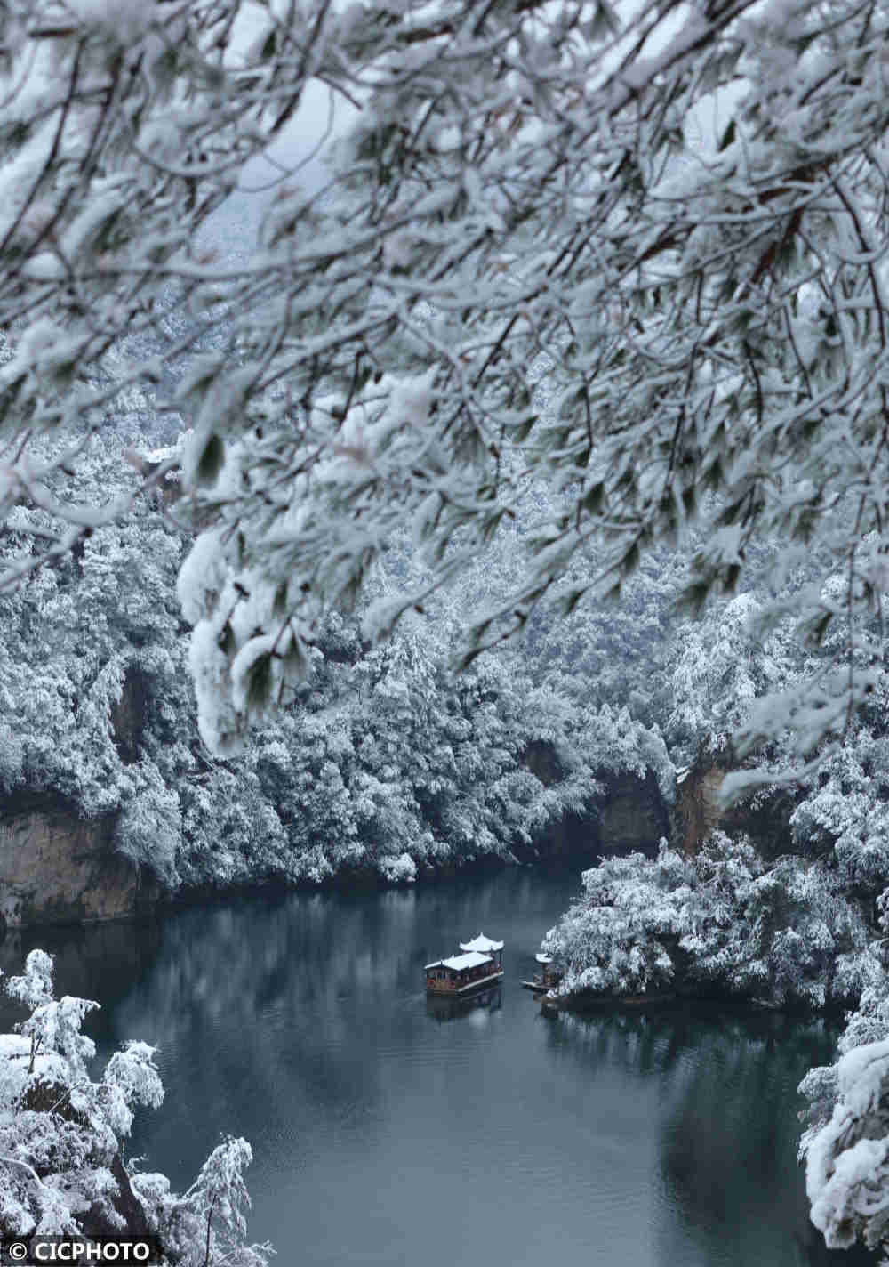 武陵源区|湖南张家界：雪韵宝峰湖 乐游山水间