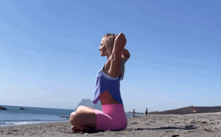 胸腔|脖子酸、肩膀硬?15分钟肩颈瑜伽帮你深度放松肩颈