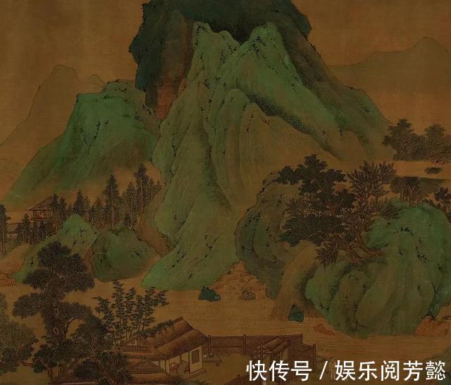 青山綠水卷|宋 劉松年款:青山綠水卷