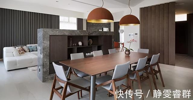 场域|他家隔断不挡路还好看!35种拯救客厅、厨房的方法,一步到位