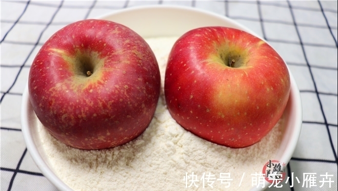 疫情|面粉加2个苹果这样做,孩子要多吃,营养又解馋,比面包好吃