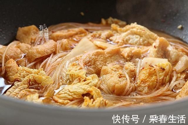 粉条|豆腐和这菜是绝配,天冷要常吃,炖一锅被吃个底朝天,汤汁都不剩