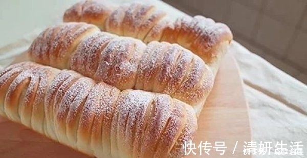 高筋面粉|手撕面包的做法,出炉香甜柔软还拉丝,再也不用买了