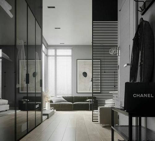 展示窗|53㎡小户型，进门就是衣帽间，浴缸装进展示窗，这设计简直太惊艳