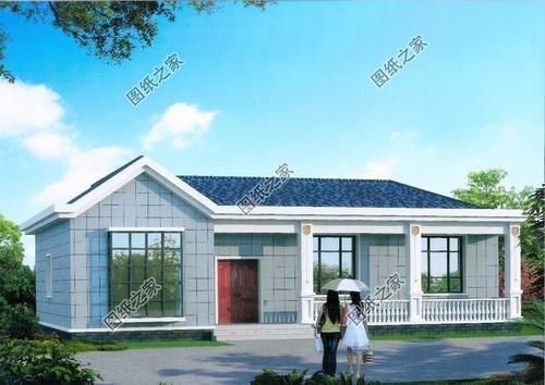 层高|5款四开间一层自建房,不大不小,要的就是住着舒服