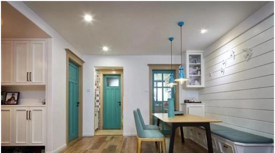 橱柜|80㎡三室混搭风,颜值高还有趣,这样的混搭风谁看谁羡慕