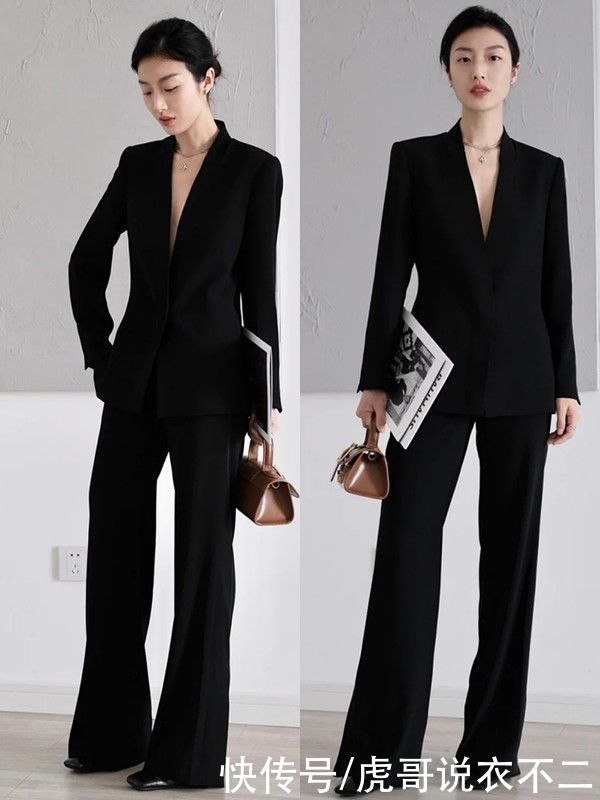 气质与身高无关，想要靠穿搭出奇制胜快看她，每一套都好优雅大气