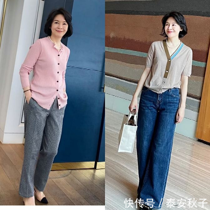女人|50岁+女人别穿得像大妈!学她的减龄穿搭:年过半百也能很迷人