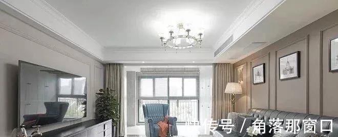 美式|130平米轻奢美式风新房，颜色搭配恰到好处，温柔而迷人！