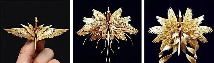 灵感$抑郁小哥把一只2毛钱的千纸鹤折成了我买不起的样子,不但病好了还年入百万