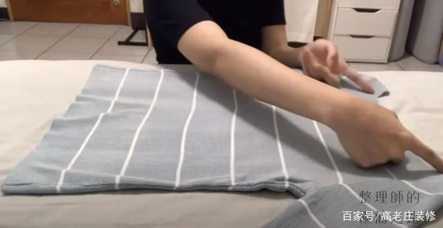 衣柜|折好衣服,是收纳第一步!小姐姐手把手靠这招,教你衣柜再放50件