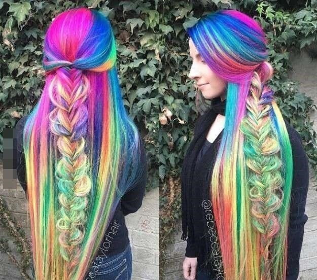 剪过|她一辈子没剪过头发,一直染发,解开头发后居然变成了这样