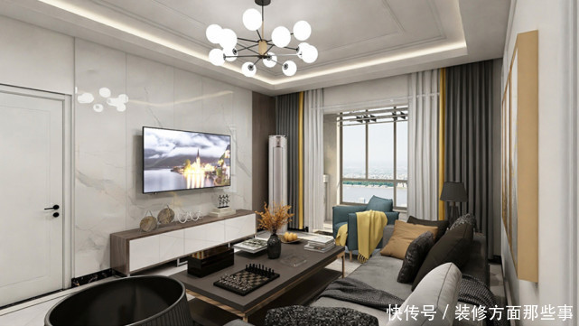 装修设计|108平简约风二居室,喜欢原木客厅自然纯净的不加修饰的美