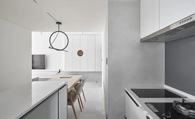 空间|一家四口人的56㎡新家,小如鼠窝,1㎡都不敢浪费,教科书级装修