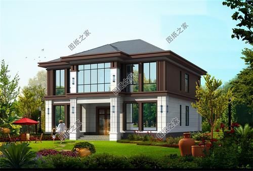 农村|180平米左右自建房设计图，造价经济实惠，在农村太受欢迎了