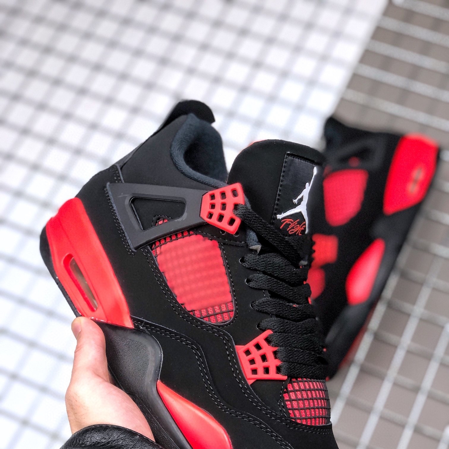 air Air Jordan 4 “Red Thunder”黑红