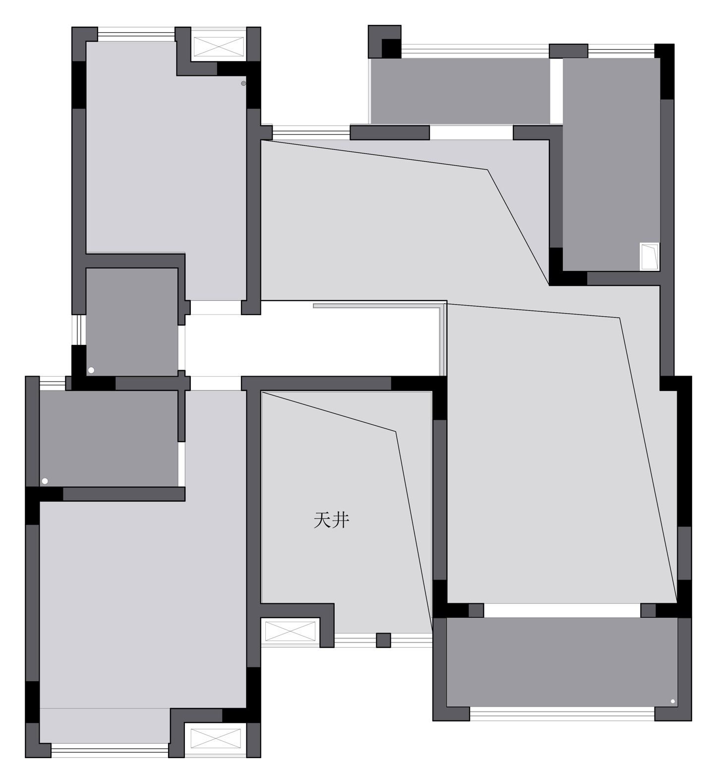 本案|260㎡北欧风跃层,简单舒适低调,宁静中蕴藏美感
