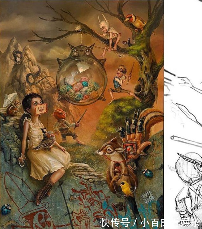 创意!思维独特 奇思妙想无限创意的艺术插画作品(二)