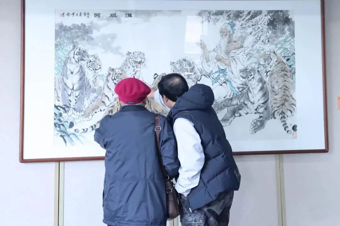 美术家协会#“虎虎生气——何业琦中国水墨画展”在陶氏艺术馆温暖开幕