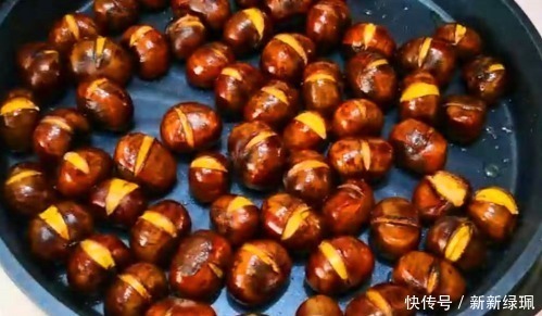 原来板栗壳难剥是用错水，学会这个方法，去皮干净不伤手